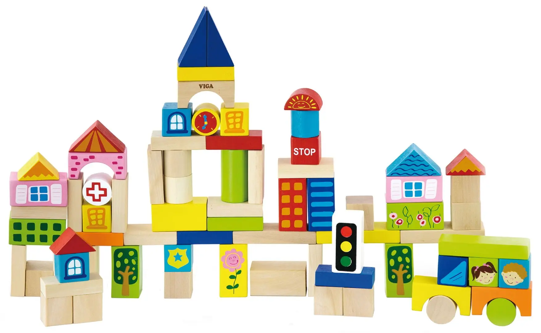 Constructor Viga Toys 50287 (Multicolor)