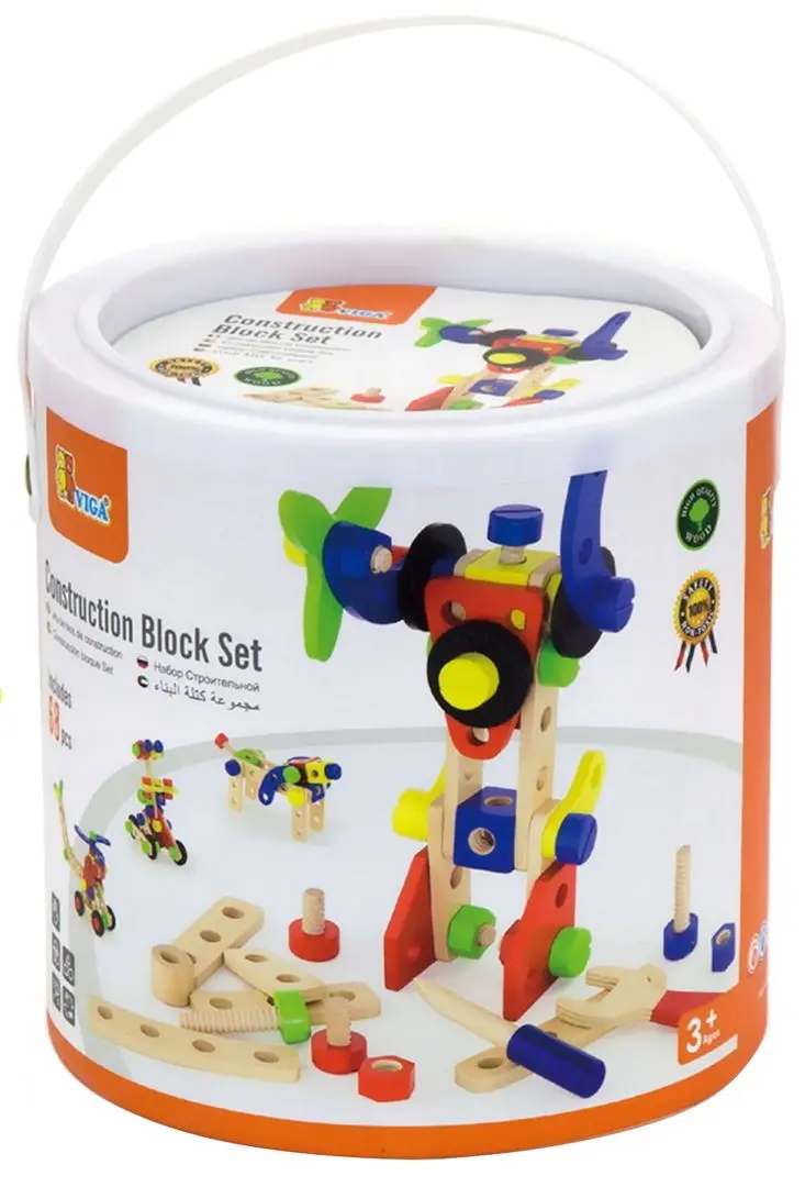 Constructor Viga Toys 50382 (Multicolor) - 6