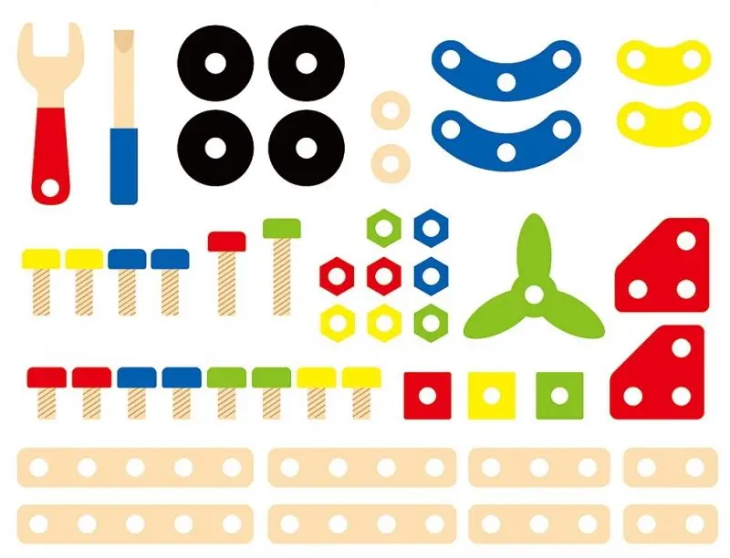 Constructor Viga Toys 50383 (Multicolor) - 4