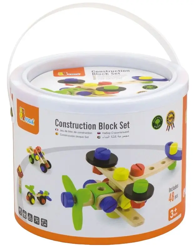 Constructor Viga Toys 50383 (Multicolor)