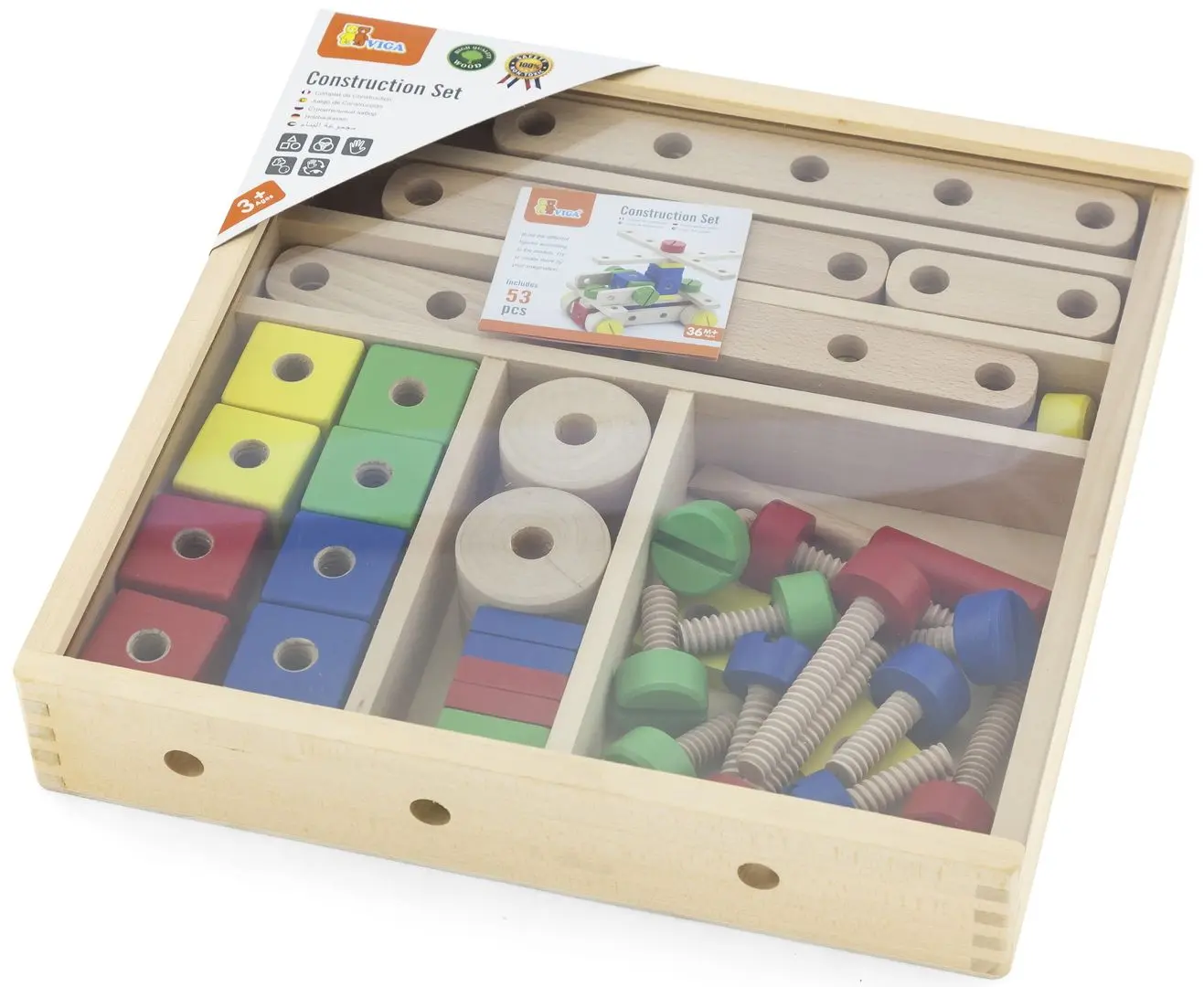 Constructor Viga Toys 50490 (Multicolor) - 6