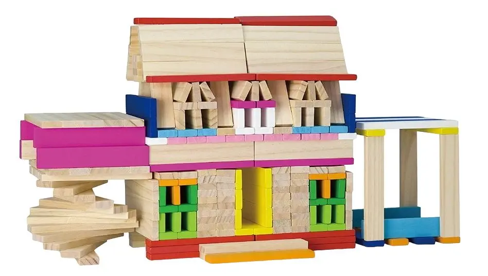 Constructor Viga Toys Architecture Block 50956 (Multicolor)