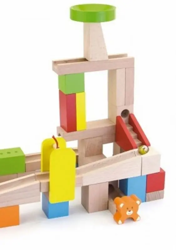 Constructor Viga Toys Marble Run 51619 (Multicolor) - 3