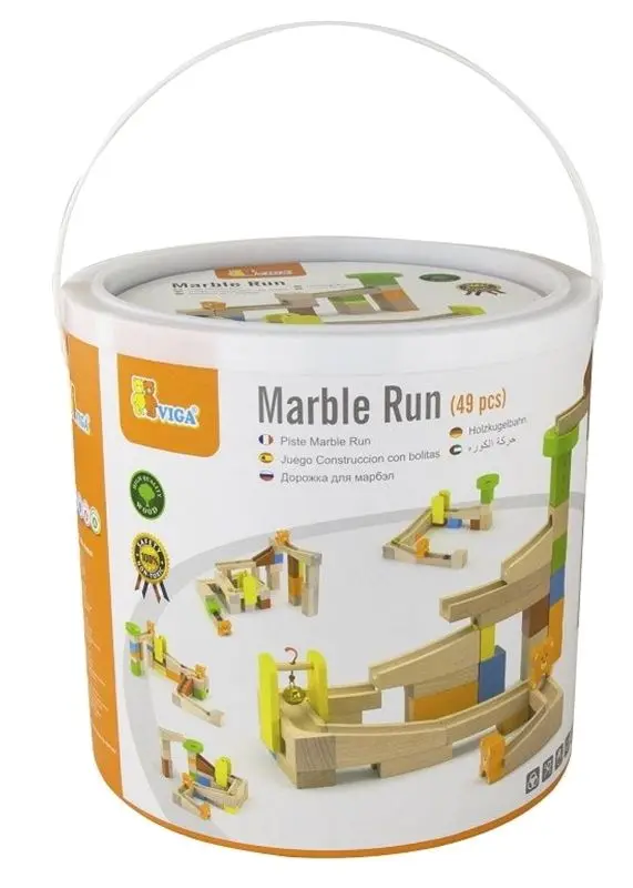 Constructor Viga Toys Marble Run 51619 (Multicolor)