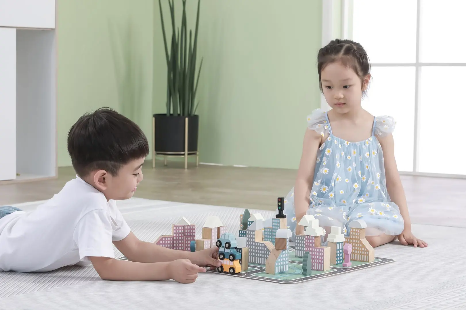Constructor Viga Toys PolarB Modern City 44040 (Multicolor) - 9