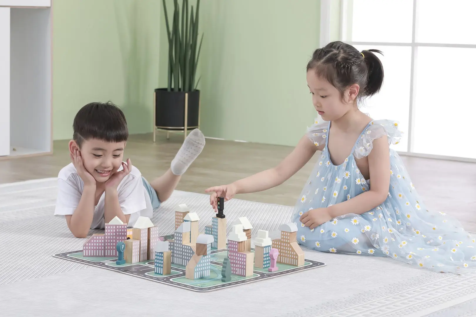 Constructor Viga Toys PolarB Modern City 44040 (Multicolor) - 8