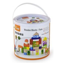 Constructor Viga Toys Wooden Blocks 50285 (Multicolor) Thumb