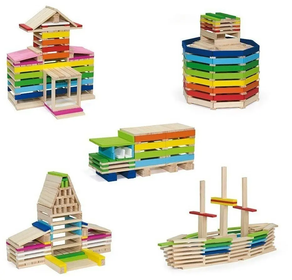 Constructor Viga Creating Blocks (Wood) - 2