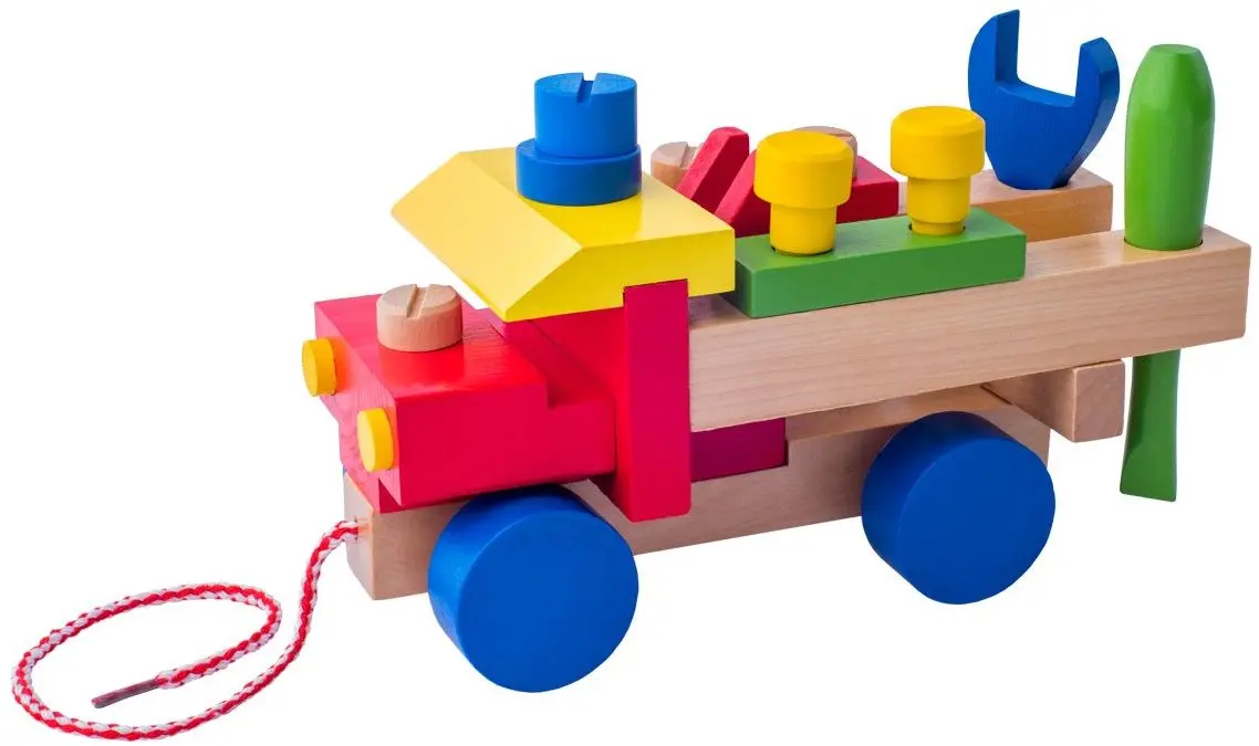 Constructor Woodyland Assembly lorry (Multicolor)
