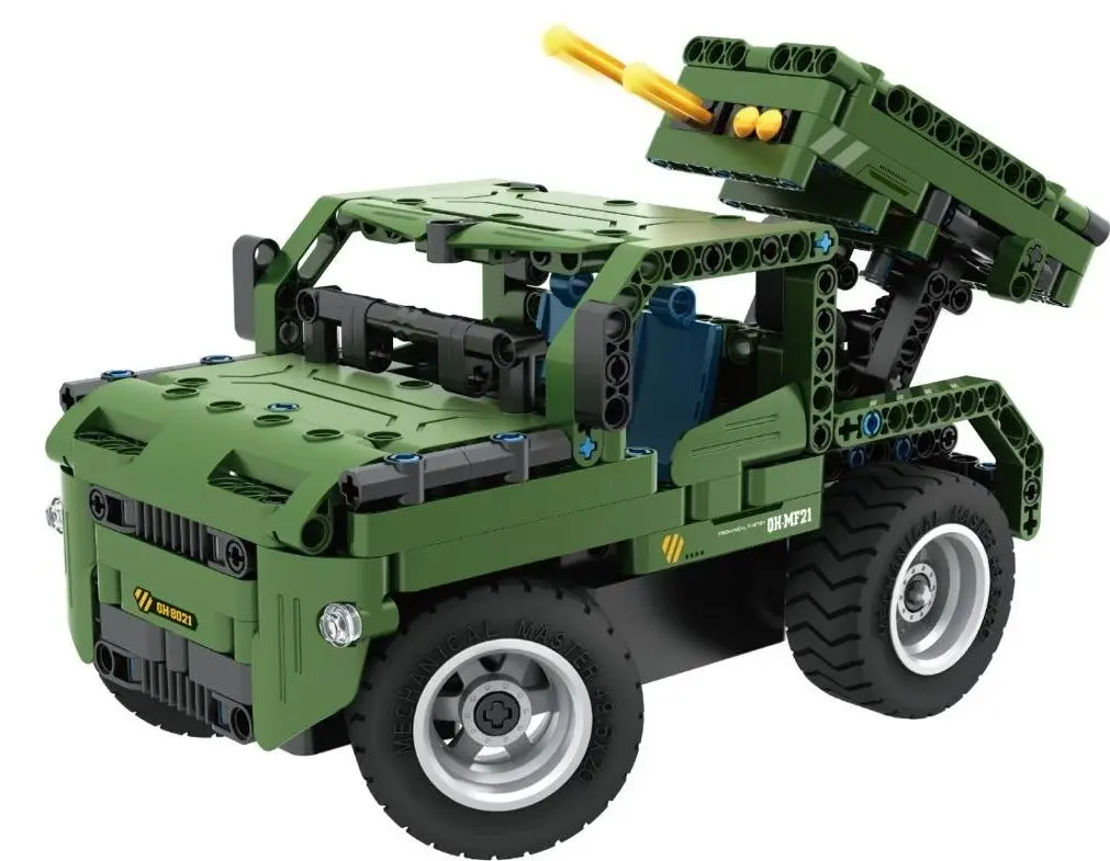 Конструктор 2в1 XTech Armed Off-road Vehicle 8022 (Green) - 2