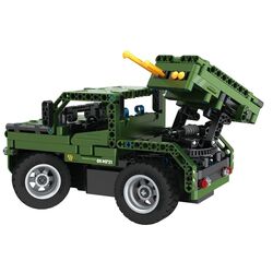 Конструктор 2в1 XTech Armed Off-road Vehicle 8022 (Green) Thumb