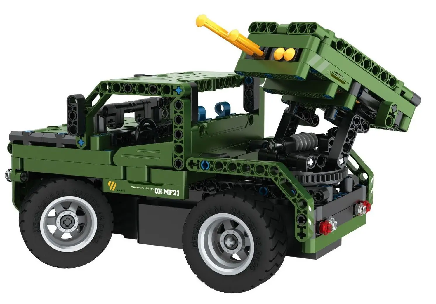 Конструктор 2в1 XTech Armed Off-road Vehicle 8022 (Green) - 4