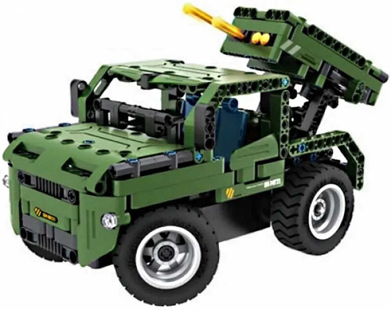Constructor 2in1 XTech Bricks Armed Off-road Vehicle 8022 (Green)