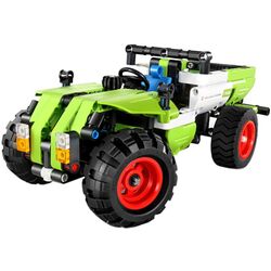 Constructor 2in1 XTech Bricks Combine harvester & Pick up Truck 6806 (Green) Thumb