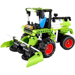 Constructor 2in1 XTech Bricks Combine harvester & Pick up Truck 6806 (Green)