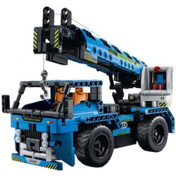 Constructor 2in1 XTech Bricks Crane Truck 8024 (Blue)
