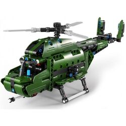 Конструктор 2в1 XTech Bricks Military Helicopter 6809 (Green) Thumb