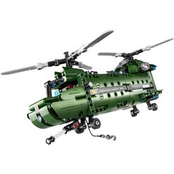 Constructor 2in1 XTech Bricks Military Helicopter 6809 (Green)