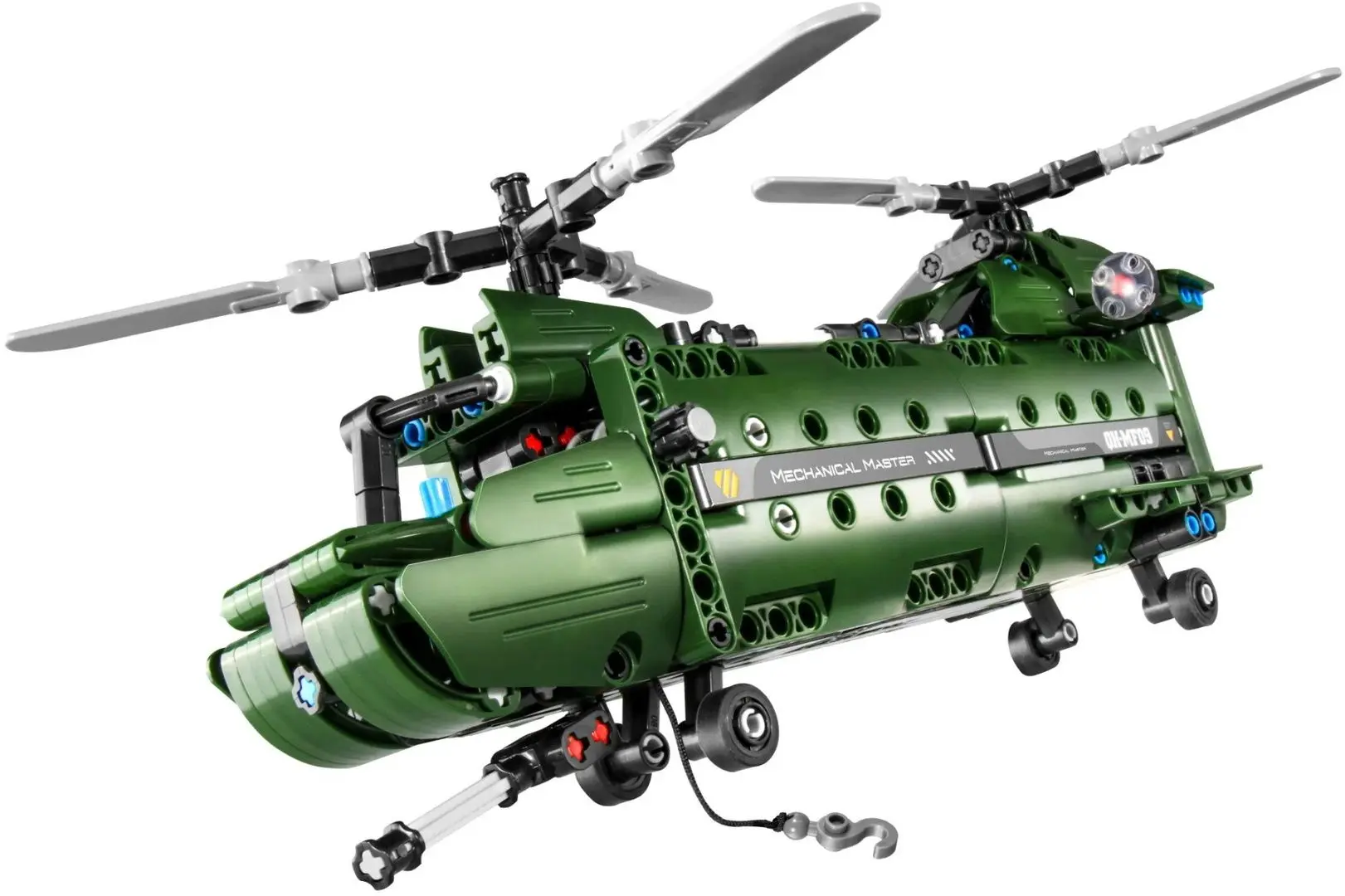 Конструктор 2в1 XTech Bricks Military Helicopter 6809 (Green)