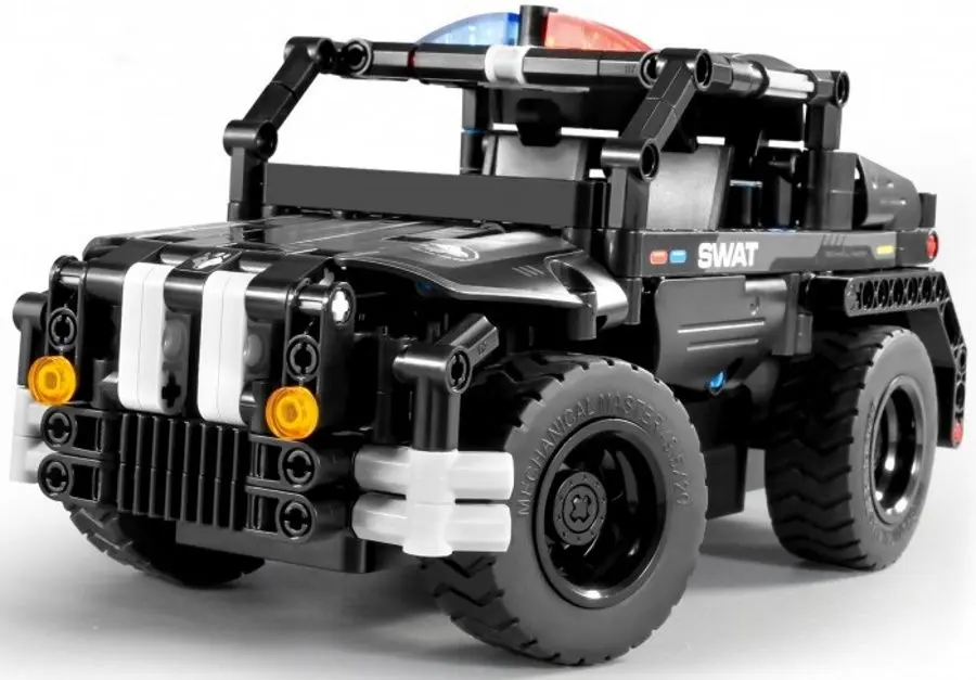 Конструктор 2в1 XTech Bricks Police Car 8026 (Black) - 2