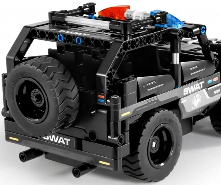 Конструктор 2в1 XTech Bricks Police Car 8026 (Black) - 3