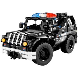Constructor 2in1 XTech Bricks Police Car 8026 (Black)