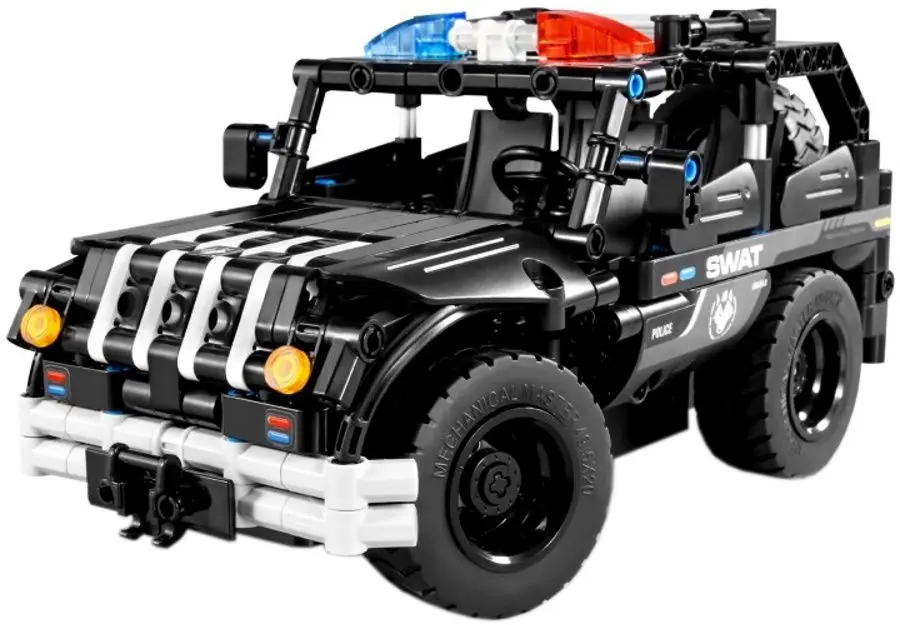 Конструктор 2в1 XTech Bricks Police Car 8026 (Black)