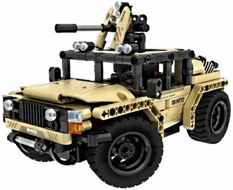 Конструктор 2в1 XTech Bricks Rocket Launcher 8021 (Beige) - 2
