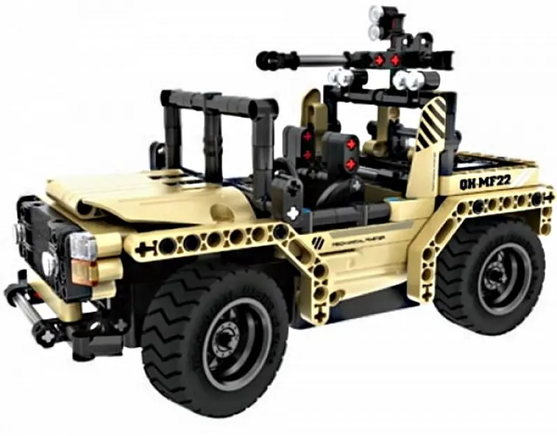 Конструктор 2в1 XTech Bricks Rocket Launcher 8021 (Beige)