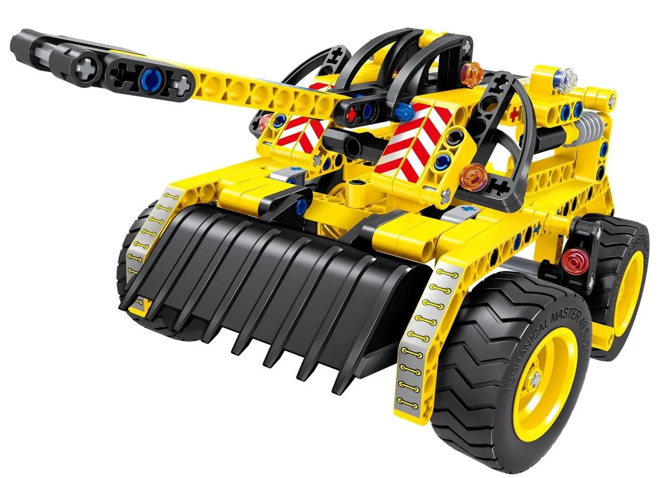 Конструктор 2в1 XTech Bulldozer & Tank 6803 (Yellow) - 2