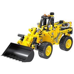 Конструктор 2в1 XTech Bulldozer & Tank 6803 (Yellow)