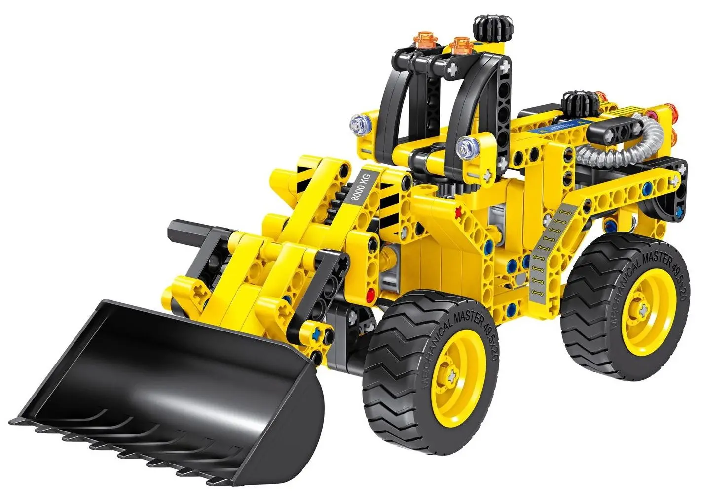 Конструктор 2в1 XTech Bulldozer & Tank 6803 (Yellow)