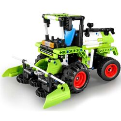 Конструктор 2в1 XTech Combine harvester & Pick up Truck (Green)