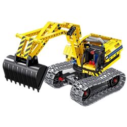 Конструктор 2в1 XTech Construction Excavator & Robot (Yellow)