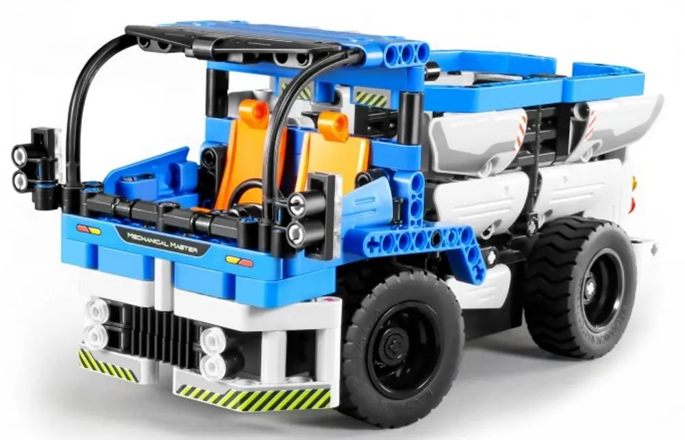 Конструктор 2в1 XTech Mixer Truck 8023 (Blue) - 2