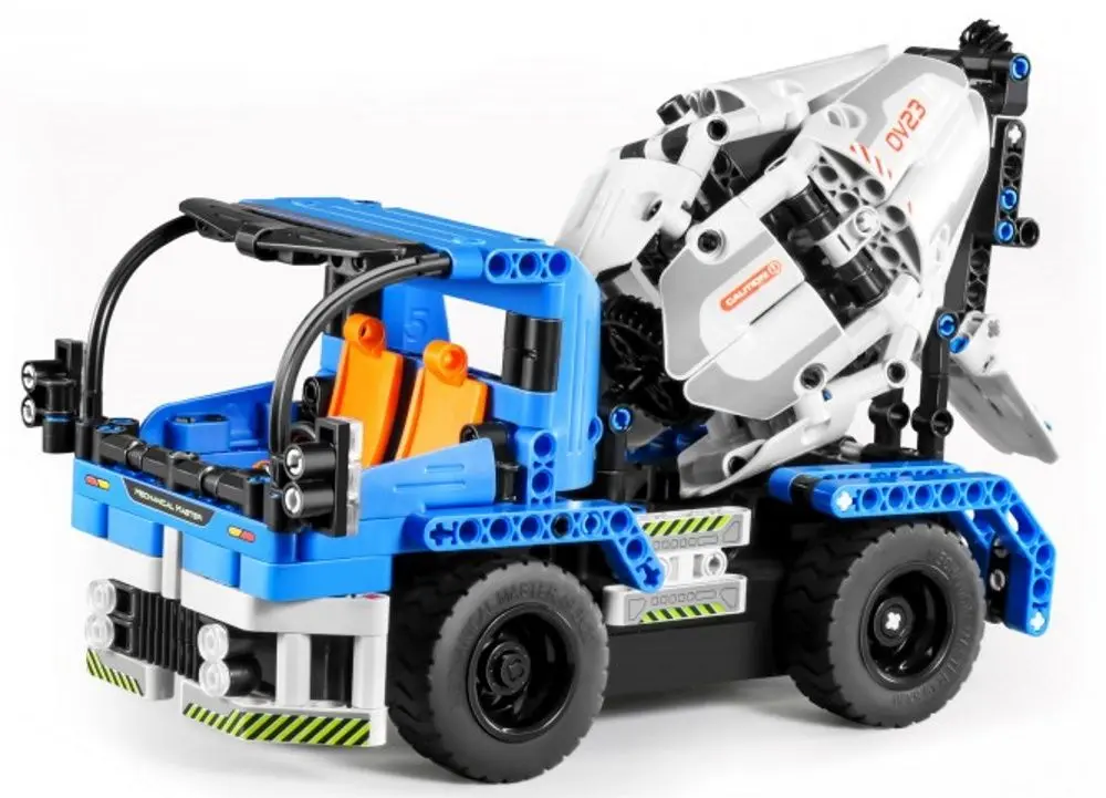 Конструктор 2в1 XTech Mixer Truck 8023 (Blue) - 3