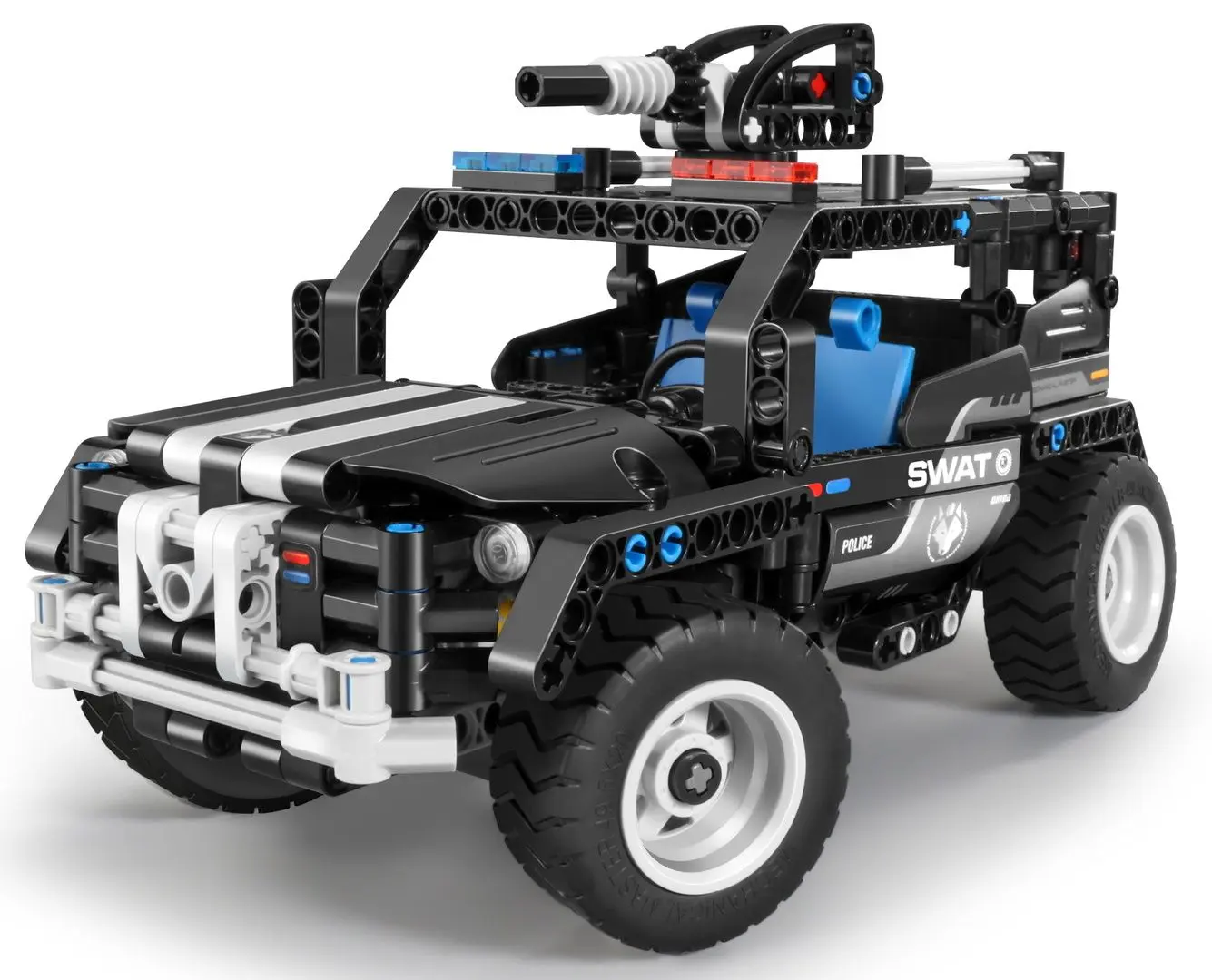 Конструктор 2в1 XTech Police Car 6810 (Black/Blue)