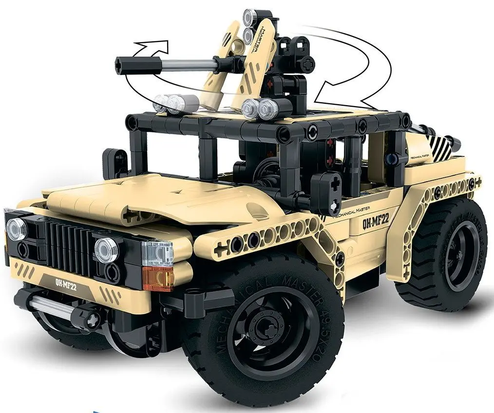 Конструктор 2в1 XTech Rocket Launcher 8021 (Bej) - 2