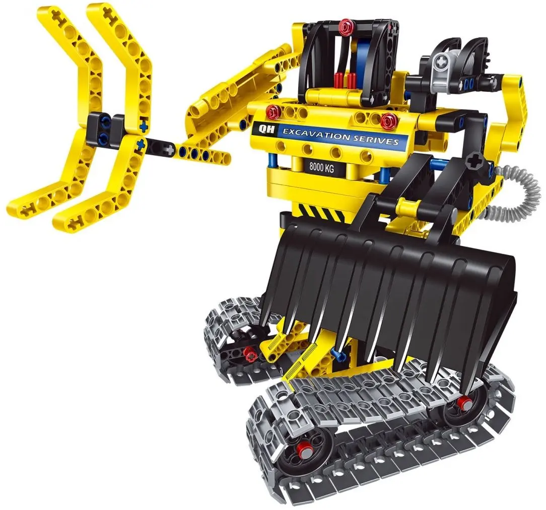Конструктор XTech Construction Excavator & Robot 6801 - 4