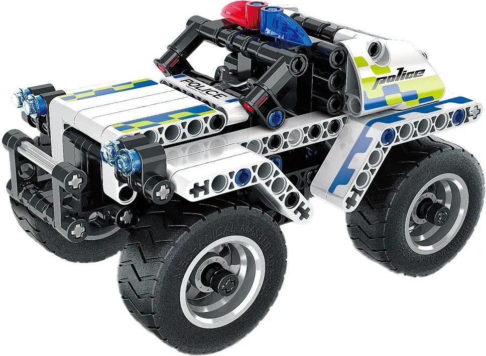 Конструктор XTech Pull Back Police Car 5805