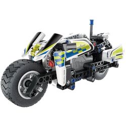 Конструктор XTech Pull Back Police Motorbike 5806