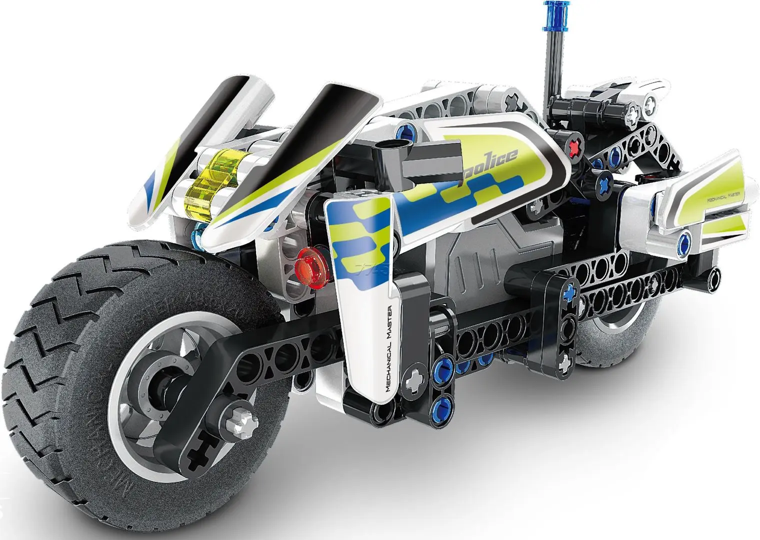 Конструктор XTech Pull Back Police Motorbike 5806 (White)