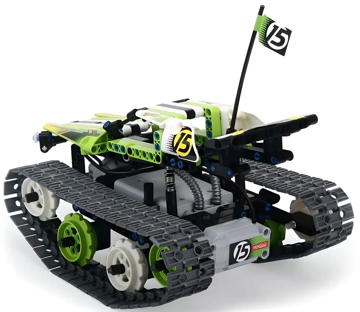 Конструктор XTech Stunt Car 8015 (Green/Grey) - 3