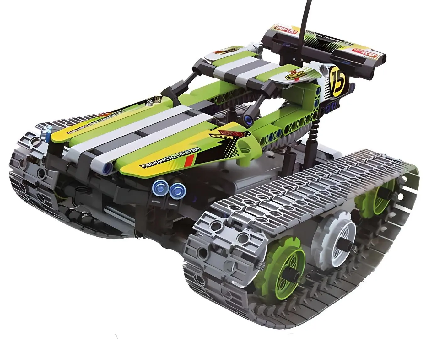 Конструктор XTech Stunt Car 8015 (Green/Grey)