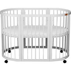 Кроватка Glamvers Round Bed (White)