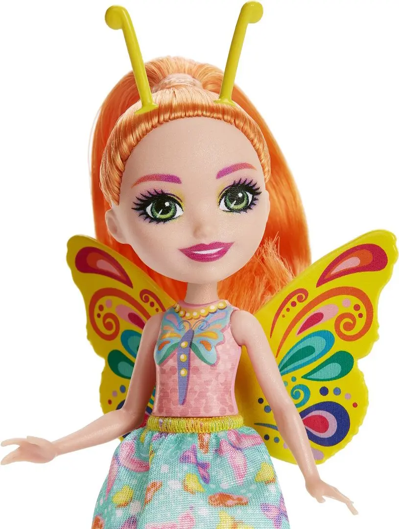 Papusa Enchantimals City Tails Belisse Butterfly and Dart Animal Friend - 3