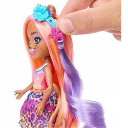 Papusa Enchantimals Glam Party Cheetah Charisse and Grinsey HNV30 Thumb