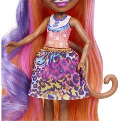 Papusa Enchantimals Glam Party Cheetah Charisse and Grinsey HNV30 Thumb
