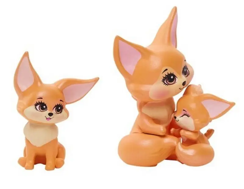 Papusa Enchantimals Glam Party Fox Filigree and Pets HNT60 - 2