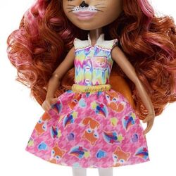 Papusa Enchantimals Glam Party Fox Filigree and Pets HNT60 Thumb